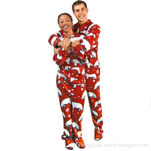 Matching adult christmas pajamas family